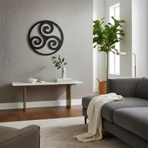 cuadro trisquel 20 cms símbolo sagrado mdf colores