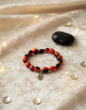 pulsera huayruro protección buena suerte adulto