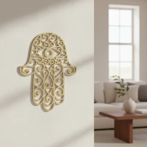 mano de fatima 30 cms mdf colores