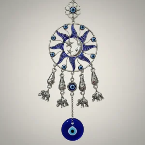 amuletos móviles colgantes ojo turco protección