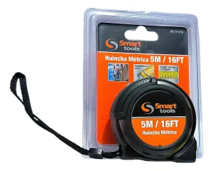 huincha de medir 5mts x 19mm c/acero inox. smart tools