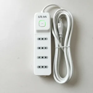 alargador zapatilla irm h05vv f 10a 5 mts certificado blanco / 50hz/60hz / 230 w