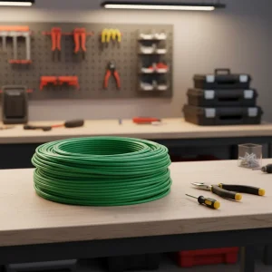 alambre nya 2.5mm2 verde h07v u x rollo 100 metros verde