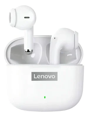 audífonos lenovo thinkplus livepods lp40 pro color blanco
