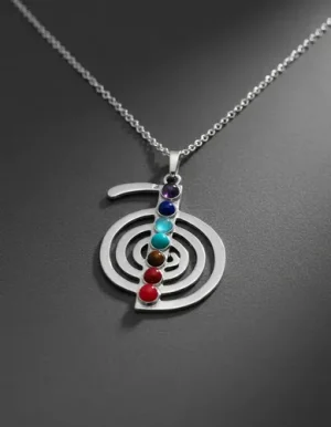 collar cho ku rei cadena de plata 50cm
