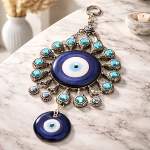 amuleto de protección ojo turco turquesa