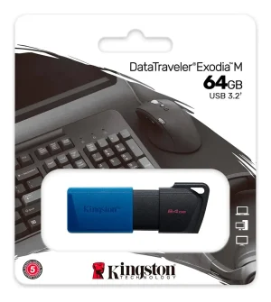 pendrive kingston datatraveler exodia m dtxm/64 64gb 3.2