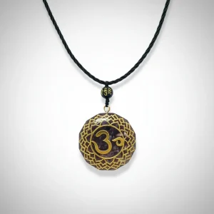 collar orgonita om ojo de tigre