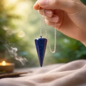 pendulo colgante piedra gema para hombre y mujer