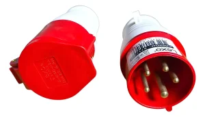 conector eléctrico macho hembra volante lexo 16 a 380 v