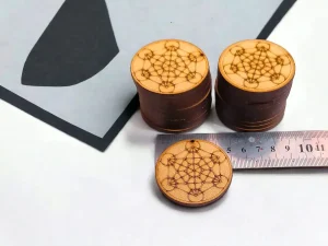 metatron mdf 5 cms pack 50 unds .con perforación