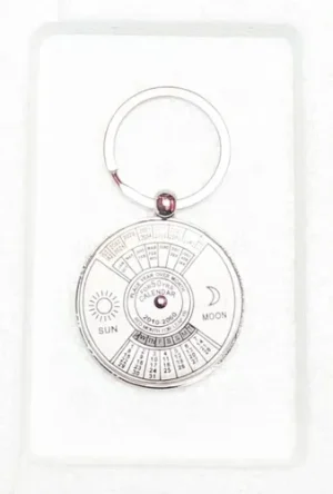 llavero calendario astrología 4.2 cm